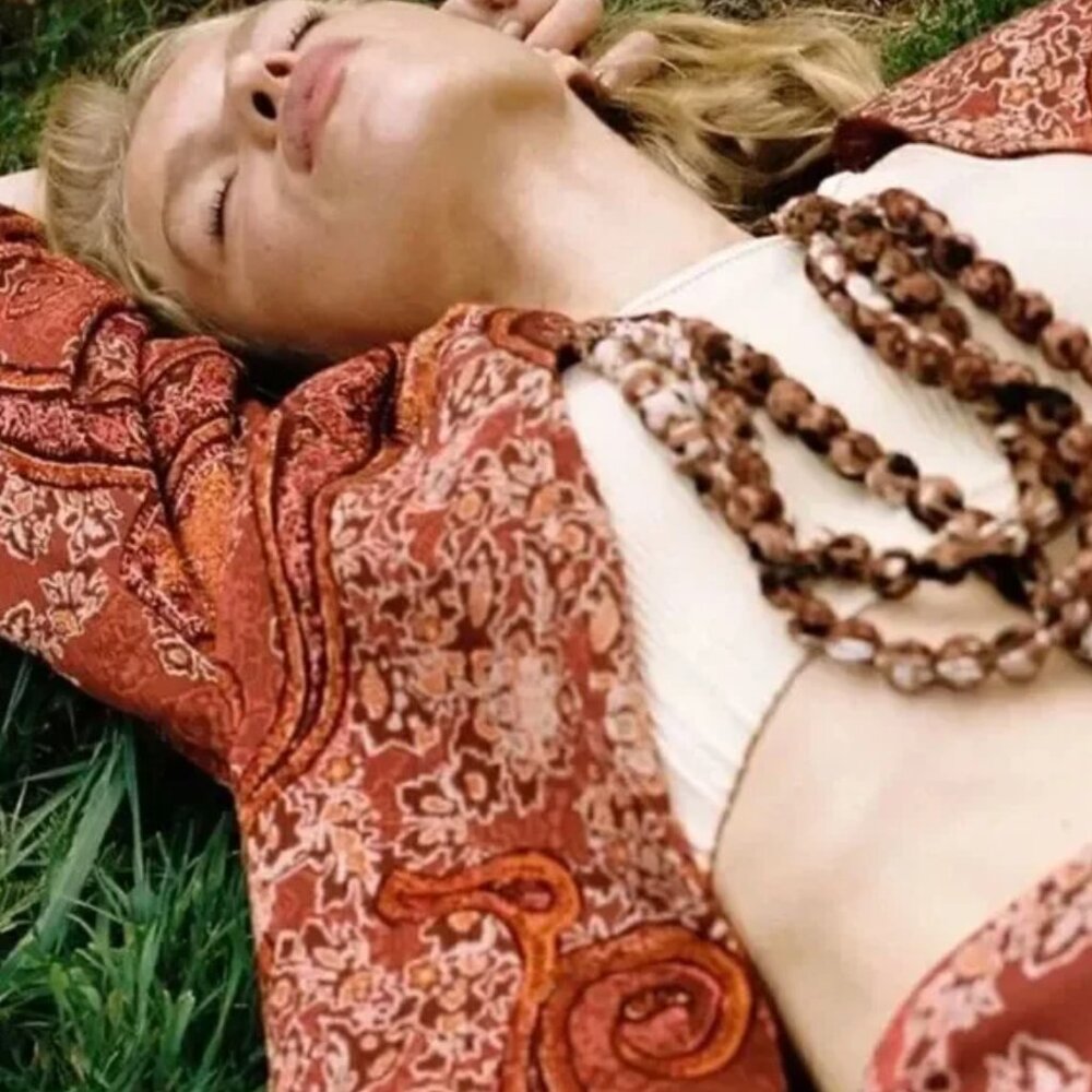 ZARA new with tags LONG BEAD NECKLACE‎ 